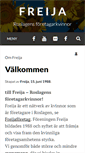 Mobile Screenshot of freija.se