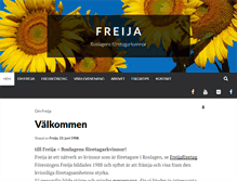 Tablet Screenshot of freija.se